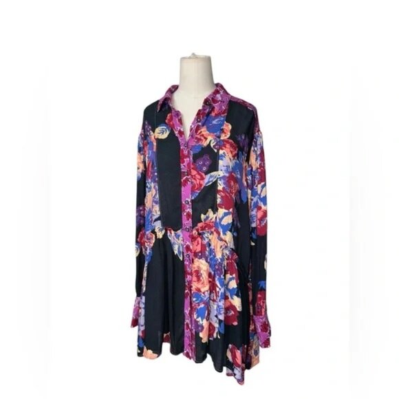 FREE PEOPLE - Brunch A Bunch Floral Tunic - Picture 4 of 7